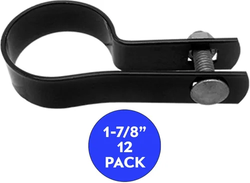 Miniatura 5 de Jake Sales Banda de tensión de 1-7/8 pulgadas para valla de eslabones de cadena – Uso para poste de 1-7/8 pulgadas de diámetro exterior – Banda