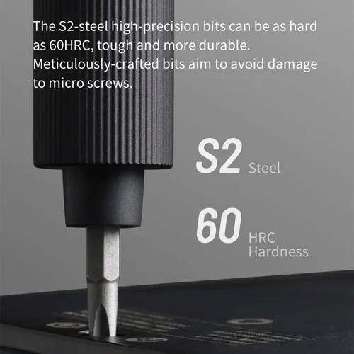 Miniatura 4 de HOTO Juego de destornilladores eléctricos de precisión 25 en 1 con juego de destornilladores de precisión 28 en 1