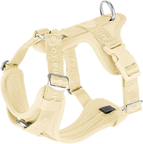Miniatura 15 de Arnés para perro sin tirones con licra, dispersión de fuerza de tres puntos y acolchado 3D, malla transpirable ajustable para perros pequeños