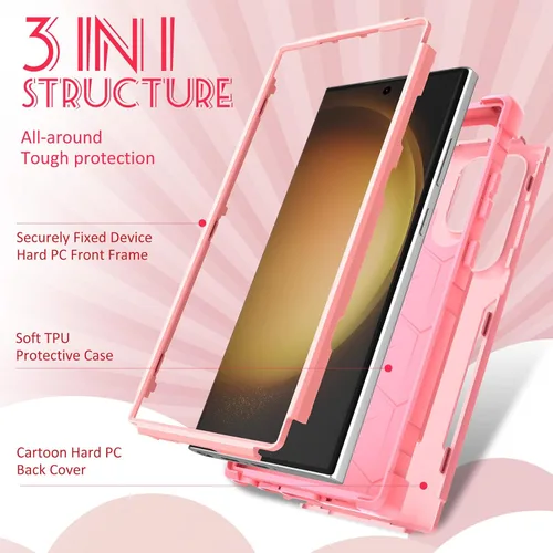 Miniatura 222 de Funda para Samsung Galaxy S22 - Funda de Teléfono para Mujeres Chicas Lindas Cubierta Diseño Único Estético Genial para Adolescentes Kawaii Fresa