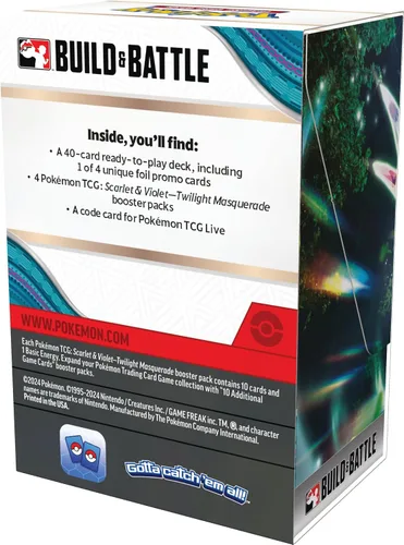 Miniatura 4 de POKÉMON TCG: SCARLET Y VIOLET TWILIGHT MASQUERADE CONSTRUYE Y COMBATE