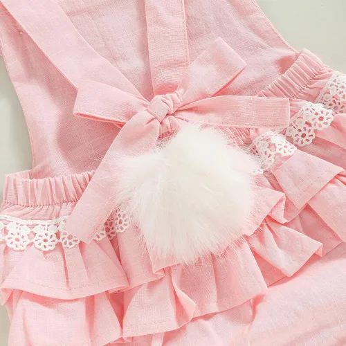 Miniatura 37 de oneflow Traje de Pascua para bebé y niña pequeña, vestido de tul, sin mangas, con lentejuelas, tutú para niñas pequeñas
