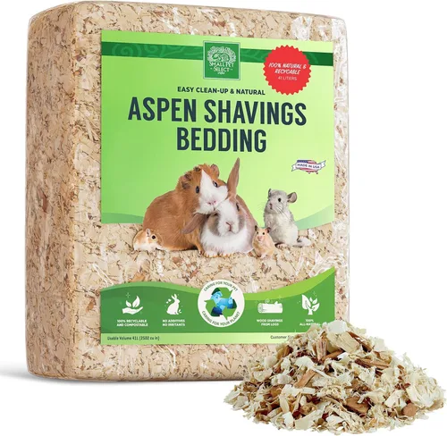 Miniatura 8 de Small Pet Select Ropa de cama de álamo natural de alta calidad, ropa de cama de animales para mascotas pequeñas de interior y exterior, fabricada
