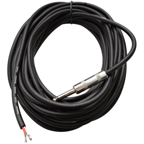 Seismic Audio QRW35 - Cable de altavoz de 35 pies a cable de altavoz de 1/4 pulgadas, calibre 16, audio PA/DJ/hogar