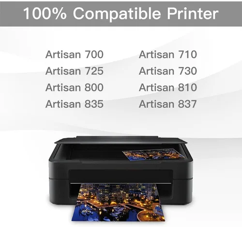 Miniatura 2 de BeOne Cartucho de tinta remanufacturado de repuesto para impresora Epson T098 98 T98 para usar con impresora Artisan 700 710 725 730 800 810 835 837