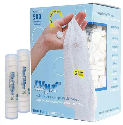 Miniatura 8 de Wysi - Toallitas expansibles multiusos, para cualquier momento Solo tienes que añadir agua.