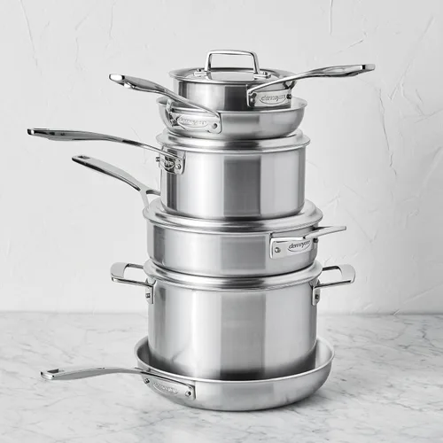 Miniatura 3 de Demeyere Essential juego completo de utensilios de cocina de acero inoxidable, 5 capas, 10