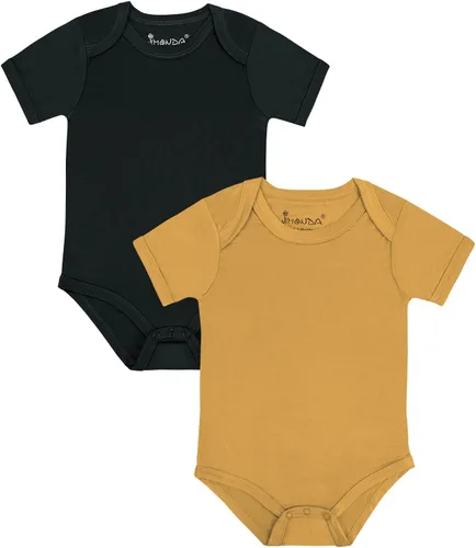 Miniatura 72 de Jimonda Body de rayón de bambú de manga corta para bebés, niños y niñas, trajes suaves para recién nacidos