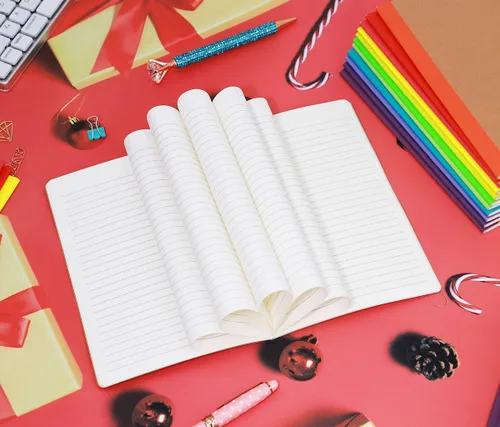 Miniatura 2 de Paquete de 24 cuadernos de papel kraft A5, diarios rayados, diarios de escritura a granel, cuadernos temáticos con papel grueso, 60 páginas, 30