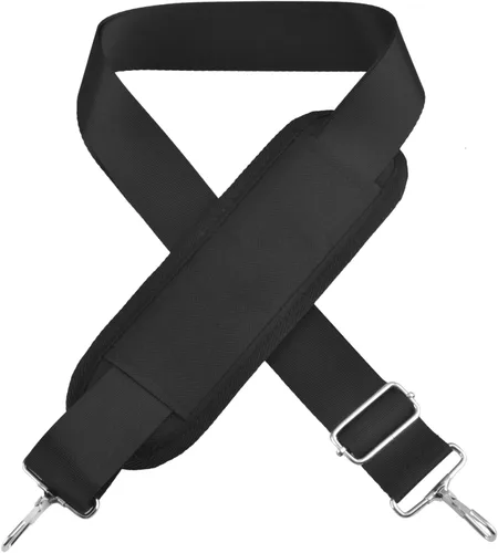 TRIWONDER Correa de repuesto para hombro de bolso, correa ajustable con ganchos de metal acolchados para bolsos cruzados, bolsos de mensajero,