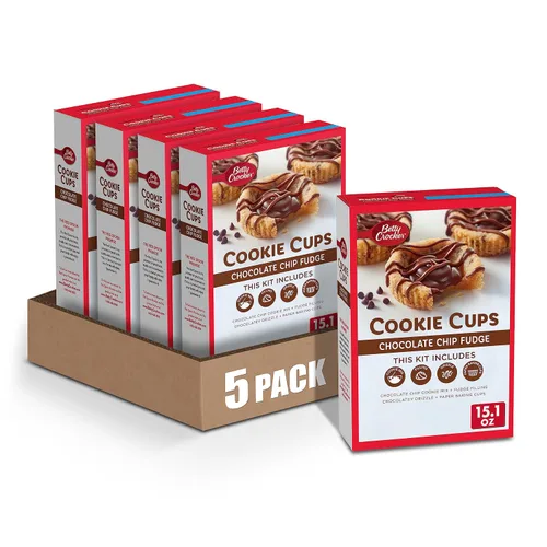 Miniatura 12 de Betty Crocker Delights Mezcla de pastel de chocolate alemán súper húmedo, 13.25 onzas (paquete de 12)