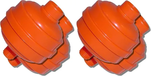 Miniatura 6 de Motor Guard D-12-2 Filtro de pistola pulverizadora desechable, paquete de 2