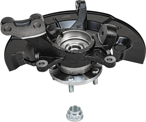 Miniatura 5 de Detroit Axle - Nudos de dirección delanteros de 2.5L de 2 piezas para Toyota 12-17 Camry, 2 nudos de dirección y conjunto de rodamiento de rueda