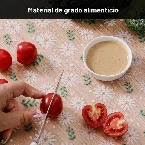 Miniatura 4 de Cooyes Revestimiento para estantes, para armarios de cocina, sin adhesivo, papel para estantes impermeable, con patrón moderno, duradero