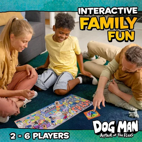 Miniatura 5 de University Games Dog Man: El ataque de las pulgas juego (UG-07010)