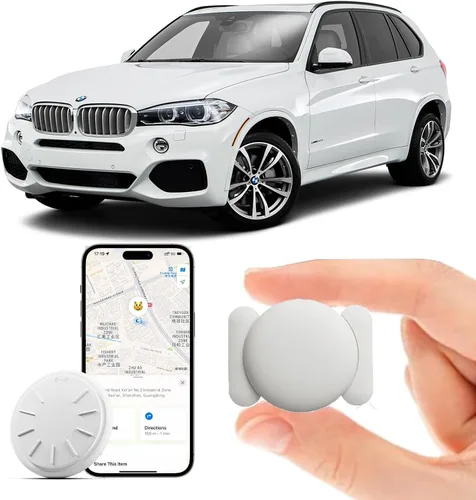 Miniatura 9 de Rastreador GPS para vehículos, 1 dispositivo de seguimiento en tiempo real para vehículos, rastreador magnético de automóvil, funciona con Find My