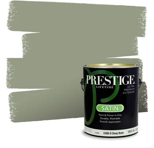 Miniatura 163 de Prestige Paints - pintura de exterior y pintura de imprimación en una, E100-T-6006-10AVP