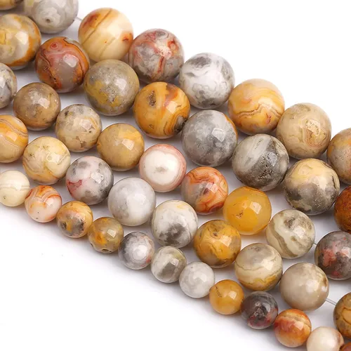 Miniatura 62 de 100 cuentas redondas sueltas de hematita negra de grado AAA para hacer joyas y pulseras