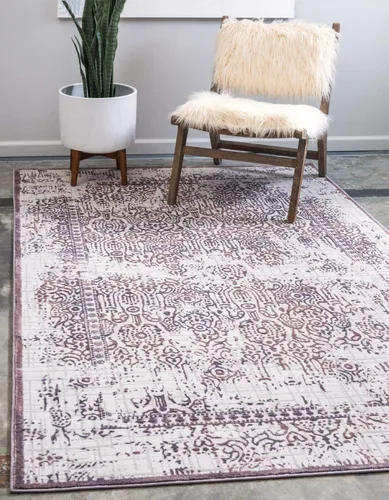 Miniatura 21 de Unique Loom Aberdeen Collection - Alfombra de área Stanhope (2' 7" x 6' 1" camino, gris/beige)
