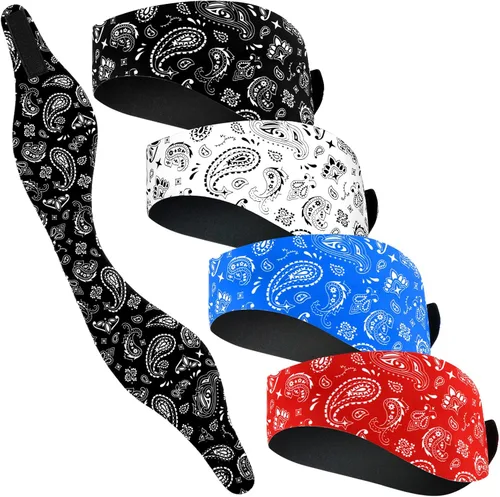 4 diademas de natación para natación, banda ajustable para la oreja para mantener el agua fuera, protección para los oídos para niños y adultos,