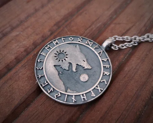 Miniatura 37 de Collar Yin Yang para hombre, joyería colgante de alta calidad de aspecto antiguo, regalos de Yin Yang, joyería vikinga para hombres