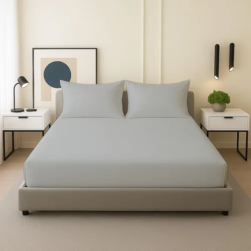 Miniatura 9 de Juego de sábanas tamaño individual, 100% microfibra suave, 3 piezas con sábana bajera y fundas de almohada, bolsillo profundo para colchones