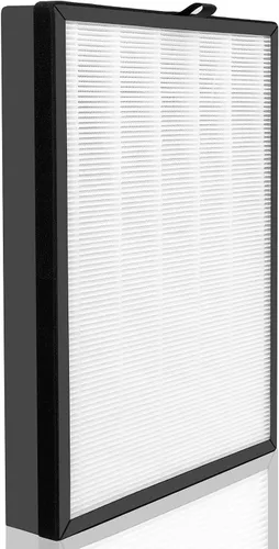 Filtro HEPA H14 de repuesto compatible con purificador de aire Puroair 400, filtro de 4 etapas de carbón activado 3 en 1 limpieza de aire, 1 paquete
