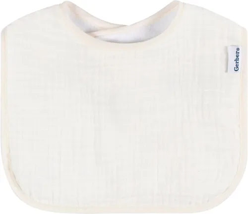 Miniatura 8 de Baberos unisex para bebé de muselina Gerber, pack de 8 para babeo Multi Girl