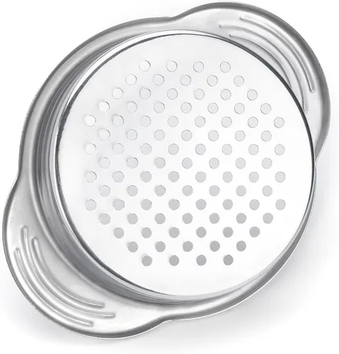 Miniatura 3 de Prensa coladora de atún, colador de latas de atún de acero inoxidable de grado alimenticio para atunes de tamaño regular y cuello ancho, paquete de 1