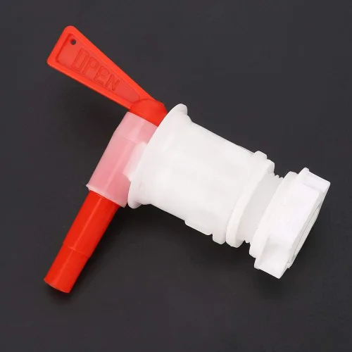 Miniatura 6 de Grifo de cubo de cerveza Espita de embotellado de plástico rojo para cerveza fermentador de elaboración de cerveza Cubo de embotellado