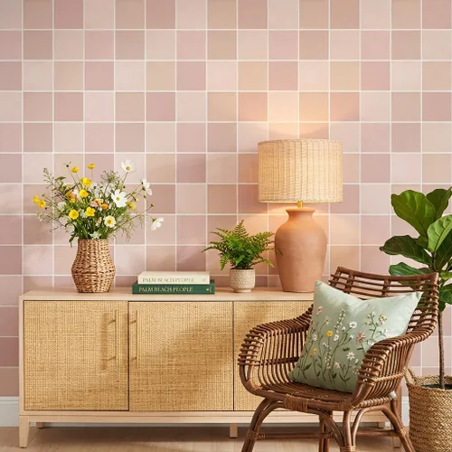 Miniatura 2 de Commomy 10 azulejos 3D mate para despegar y pegar de 11.8 x 11.8 pulgadas, ultraligeros de PVC, cuadrados, para despegar y pegar, para cocina