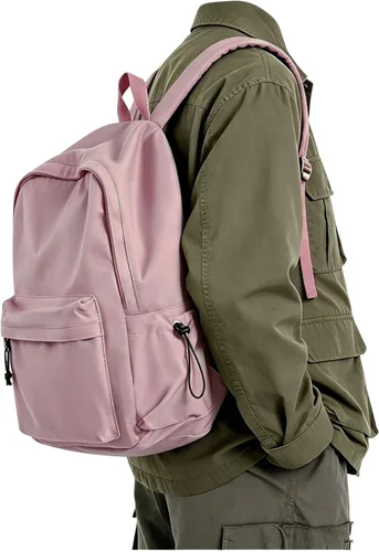 Miniatura 10 de Mochila para escuela, mochila de escuela secundaria para adolescentes, niñas y niños, Grande negro, Classic