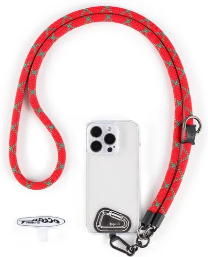 Miniatura 18 de Cordón para teléfono celular ×1, Pestaña de sujeción ×2, Correa de teléfono ajustable universal, Cruzada, Cordón para el cuello, Correa de cuerda
