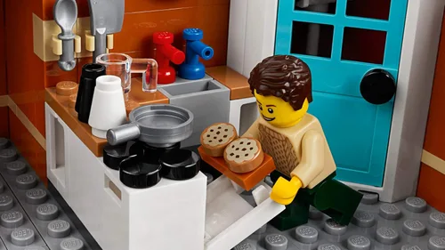 Miniatura 7 de LEGO Creator Expert Corner Garage 10264 Kit de construcción, (2569 piezas)