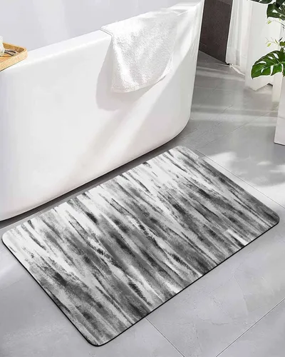 Miniatura 9 de Abstract Bath Mat for Tub,Non Slip Bathroom Floor Runner Rug Quick Dry & Absorbent Diatomaceous Earth Kitchen Shower Sink Washable Doormat,Mo-randi