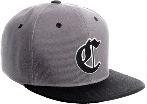 Miniatura 1040 de Daxton Gorra clásica con visera de billete plano con letras del alfabeto inglés antiguo de la A a la Z