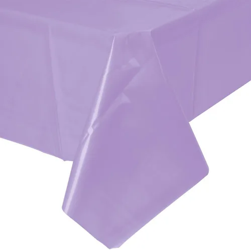 Miniatura 2 de amscan Mantel rectangular de plástico - 54" x 108", lavanda - 1 Pc.