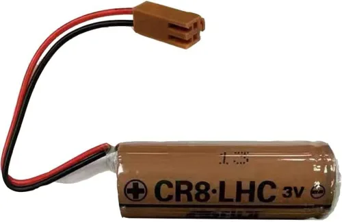 Miniatura 2 de CR8-LHC - Batería de litio de repuesto para Fuji FDK CR8-LHC CR8-LHC de 3 V y 2600 mAh con enchufe marrón