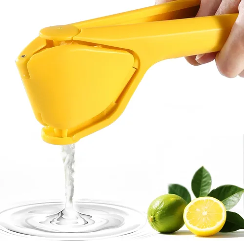 Prensa de Limón, Prensa de Jugo Efectiva, Fácil de Usar, Prensa de Jugo Manual Plana y Resistente, Prensa de Lima, Prensa de Jugo de Cítricos, para