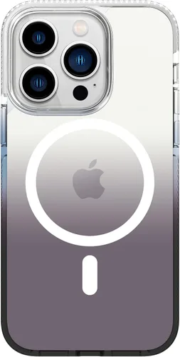Prodigee iPhone 14 Pro Max Safetee Flow Night + Mag | Multicolor translúcido | Prueba de caídas | Cubierta de doble capa | Compatible con carga NOCHE