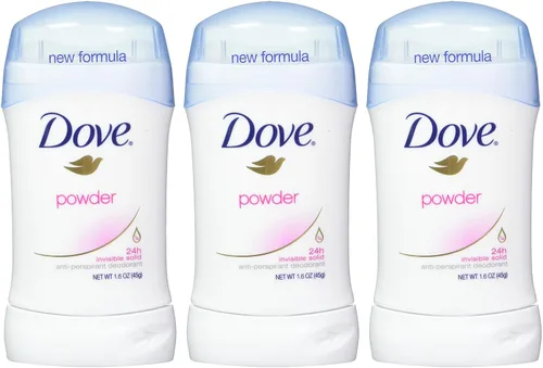 Miniatura 3 de Dove Desodorante 1.6 onzas de polvo sólido invisible (1.6 fl oz) (paquete de 3)