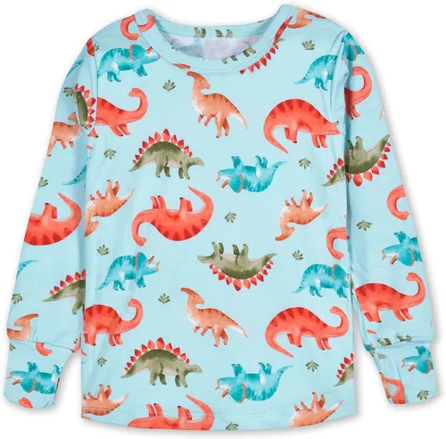 Miniatura 3 de Gerber Pijama unisexo para bebé y niño pequeño de 2 piezas muy suave con ajuste ceñido con viscosa hecha de eucalipto