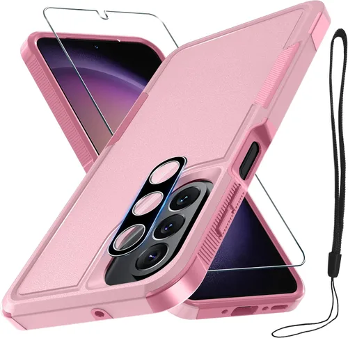 Funda para Samsung Galaxy A26, de cuerpo completo, resistente de servicio pesado, a prueba de golpes, funda protectora para teléfono con correa de