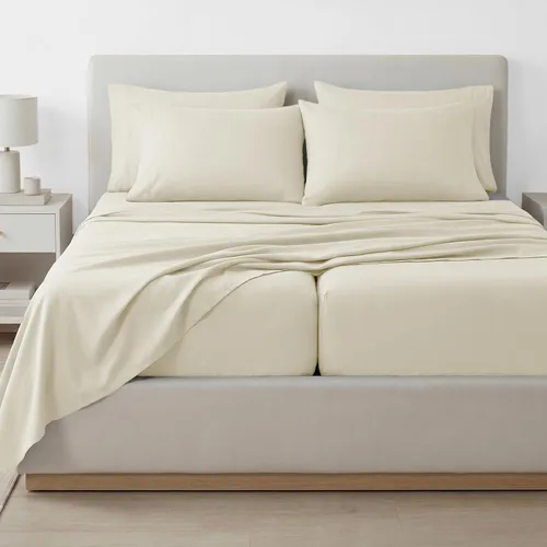 Miniatura 16 de Southshore Fine Living, Inc. Juego de sábanas de 6 piezas tamaño King, sábanas de bolsillo extra profundo de 21 pulgadas King, sábana encimera