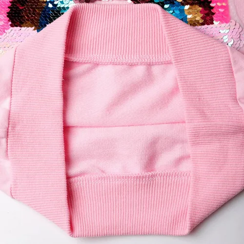 Miniatura 96 de Sudaderas para niñas pequeñas, cuello redondo, sin botones, de manga larga, para invierno, casual, ropa 2T-7T, Dinosaurio