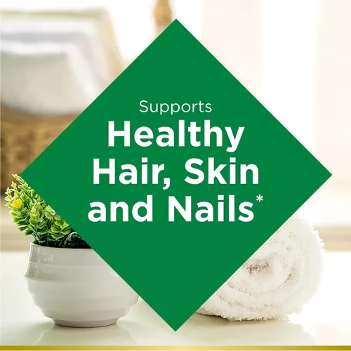 Miniatura 2 de Nature's Bounty Biotin 10000 mcg, apoya el cabello saludable - piel y uñas - cápsulas blandas de liberación rápida - 120