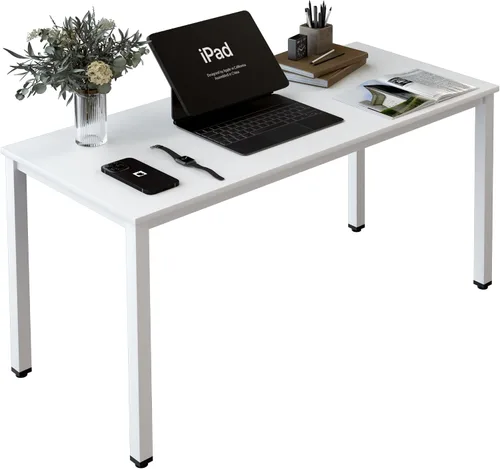 Miniatura 16 de Escritorio para computadora para espacio pequeño, moderno y simple, escritorio para computadora portátil, escritorio de estudio para oficina en Negro