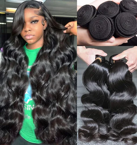 Miniatura 21 de Paquetes de Cabello Humano de Ondas Profundas （12 14 16 ）12A 100% Sin Procesar Cabello Humano Virgen Brasileño Profundo Rizado Tejido de Cabello