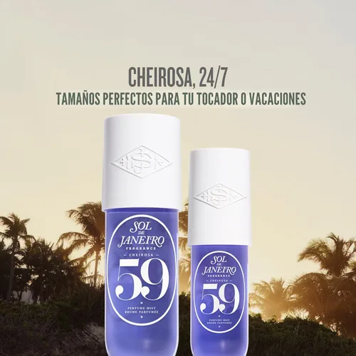 Miniatura 2 de SOL DE JANEIRO Cheirosa - Fragancia para el cabello y el cuerpo de tamaño completo y juego de viaje, paquete para el hogar y visitante, 8.1 y 3