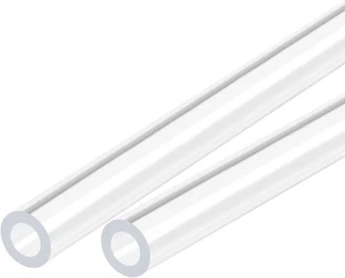 Miniatura 16 de MECCANIXITY Tubo acrílico transparente rígido redondo tubo 0.157 in (5/32") ID 0.315 in (5/16") OD 18" para lámparas y linternas, sistema